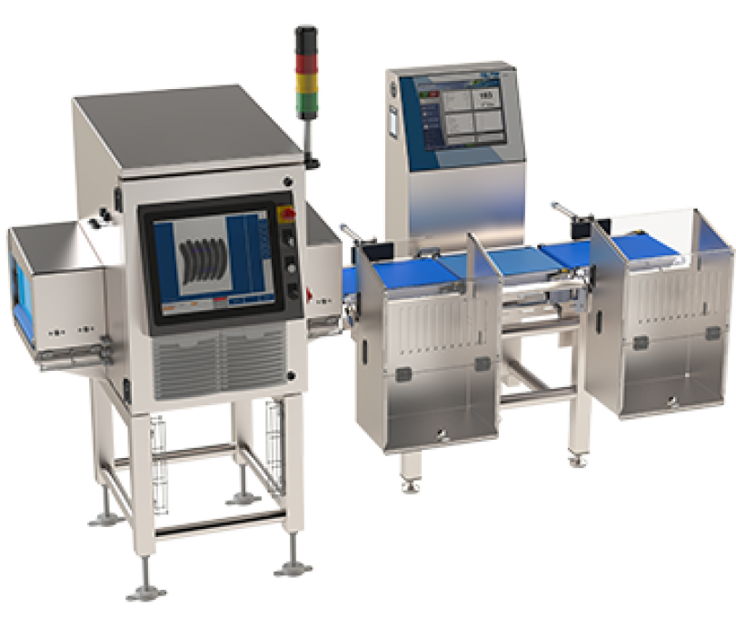 Hệ Thống Máy Kiểm Tra Tạp Chất  Và Cân Trọng Lượng